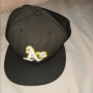 Oakland A’s athletics new era baseball cap size 7 1/2